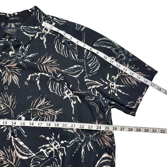 Roark | Men | Journey Tropakill Classic Fit Poplin SS Button Up Shirt | XXL - Picture 5 of 12